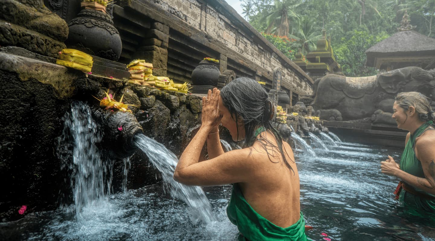 Viajar sola en grupo reducido Bali